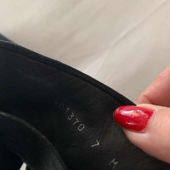 ❤️🔥sold❤️🔥Stuart Weitzman Boots. Suede Trim Sz 7. Great Condition - Picture 7 of 8